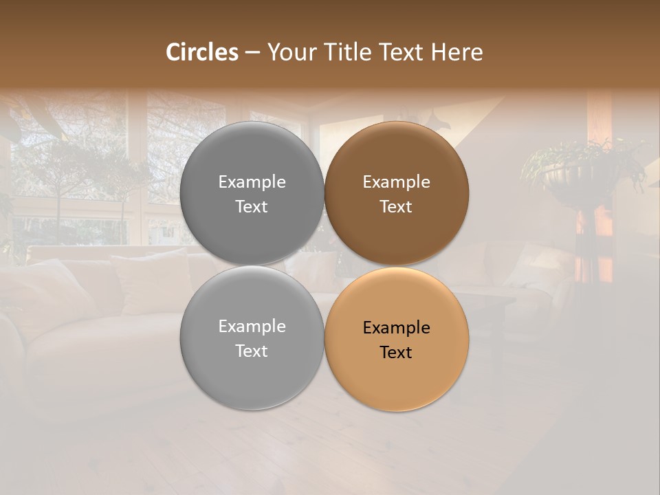 Nobody Parquet Attic PowerPoint Template