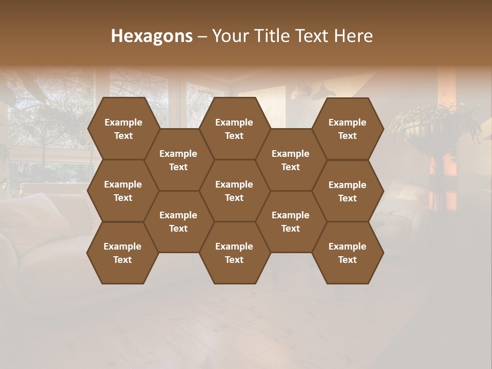 Nobody Parquet Attic PowerPoint Template