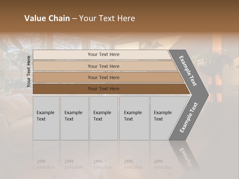 Nobody Parquet Attic PowerPoint Template