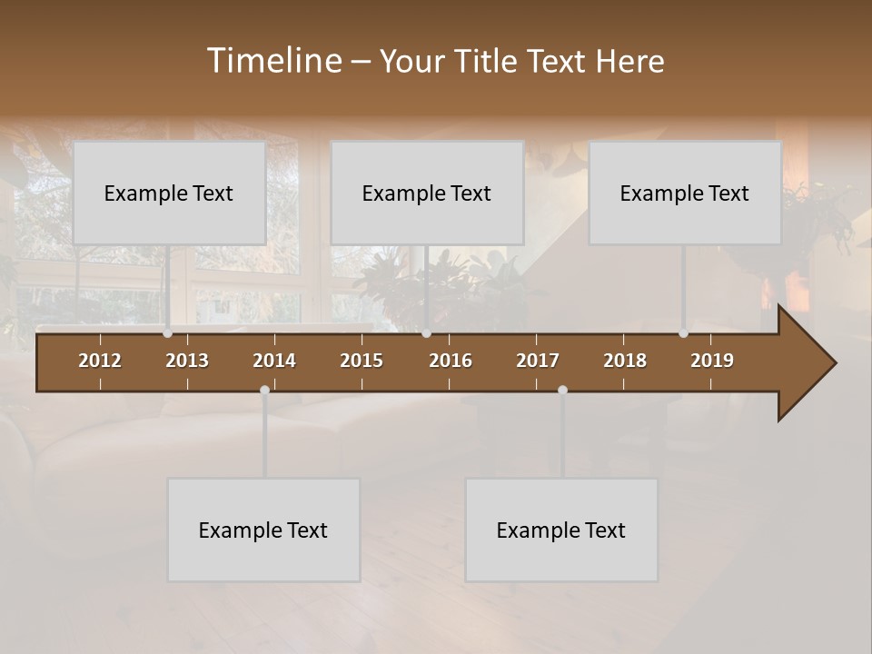 Nobody Parquet Attic PowerPoint Template