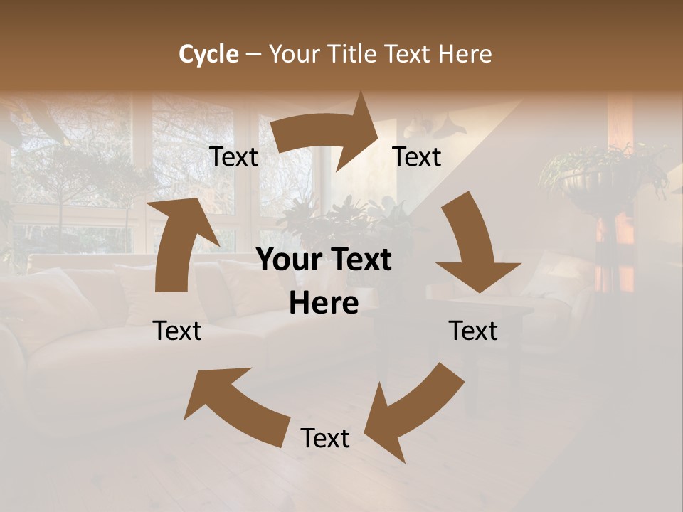 Nobody Parquet Attic PowerPoint Template