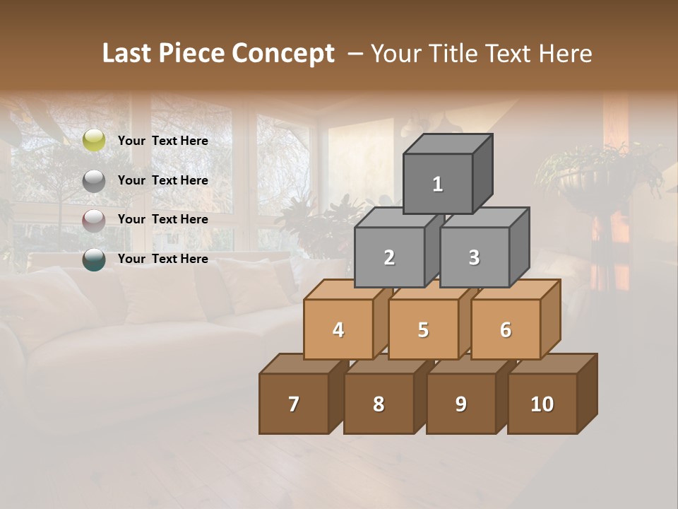 Nobody Parquet Attic PowerPoint Template