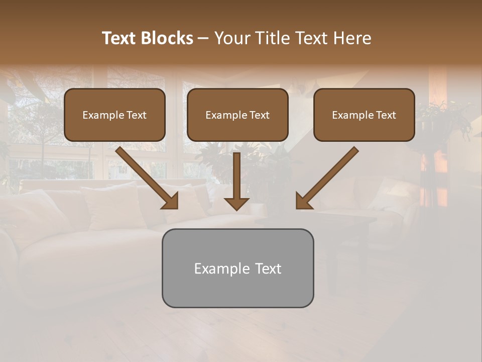Nobody Parquet Attic PowerPoint Template