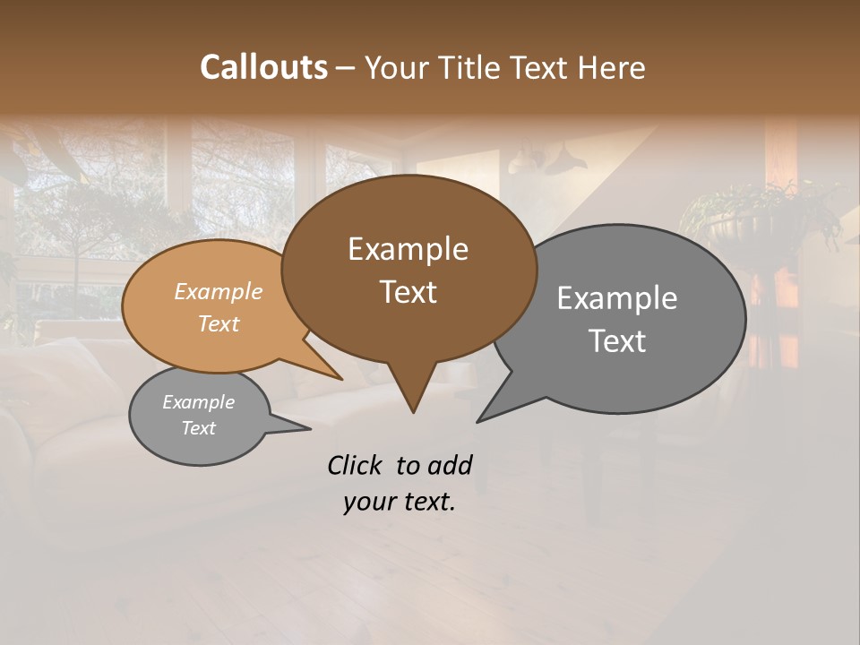 Nobody Parquet Attic PowerPoint Template