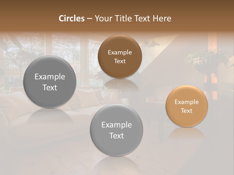 Nobody Parquet Attic PowerPoint Template