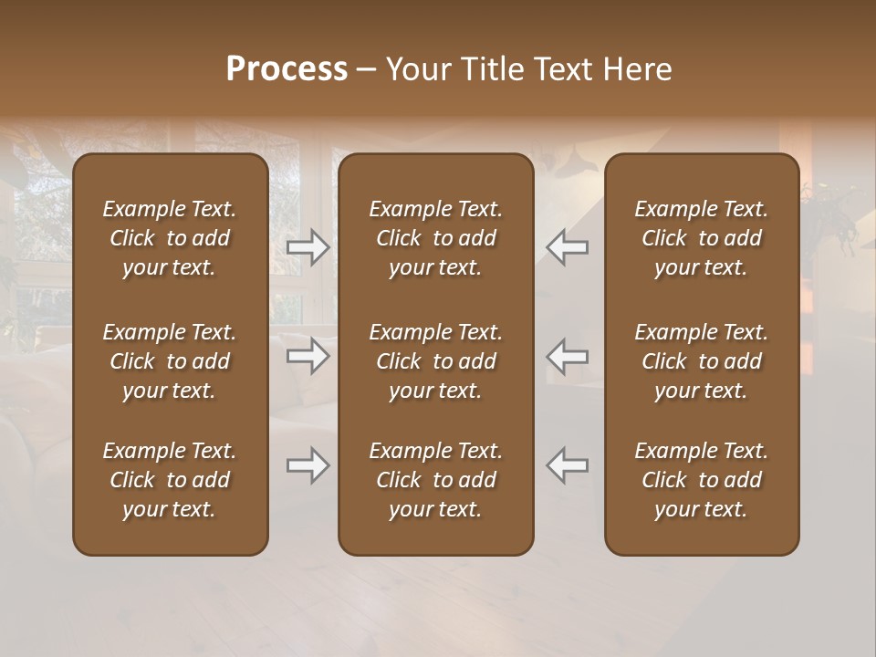 Nobody Parquet Attic PowerPoint Template