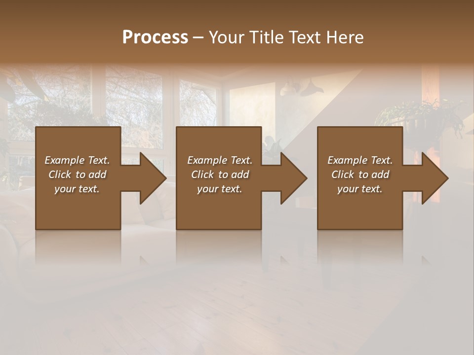 Nobody Parquet Attic PowerPoint Template