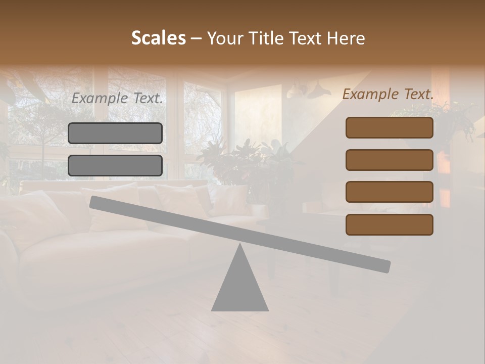 Nobody Parquet Attic PowerPoint Template