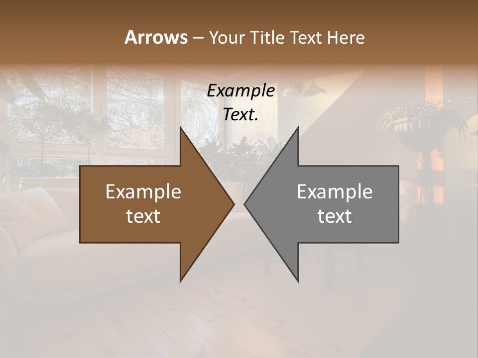 Nobody Parquet Attic PowerPoint Template