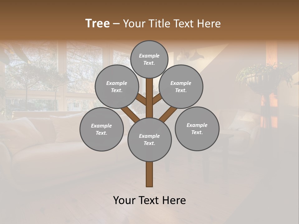 Nobody Parquet Attic PowerPoint Template