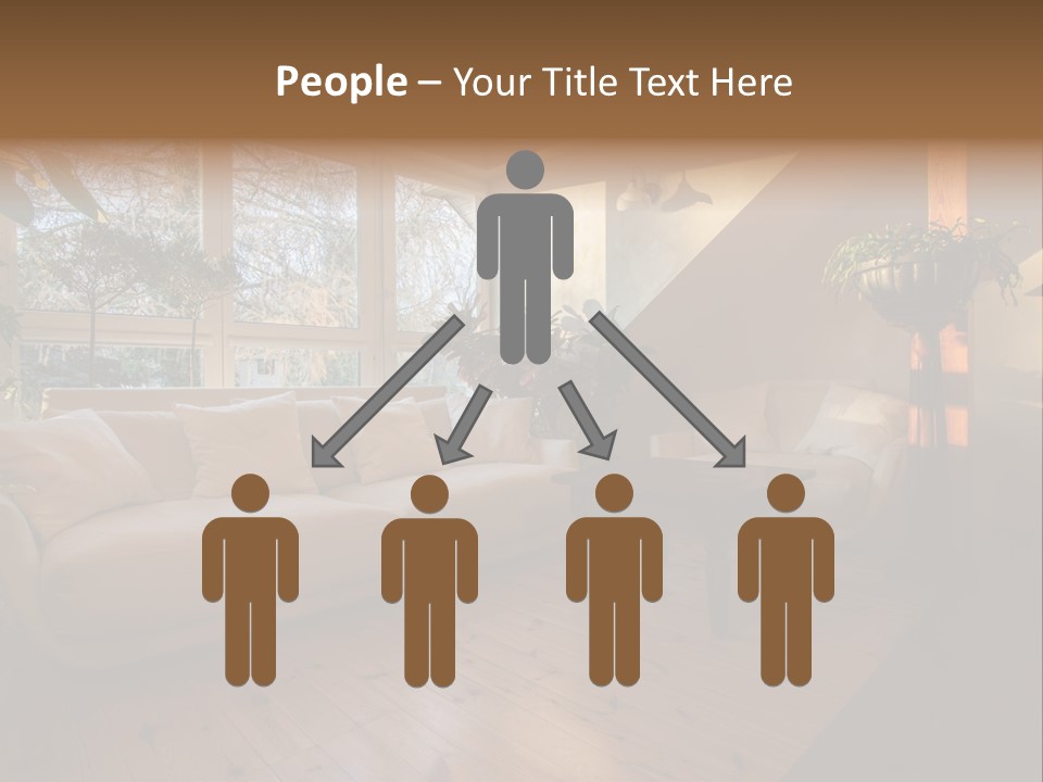 Nobody Parquet Attic PowerPoint Template