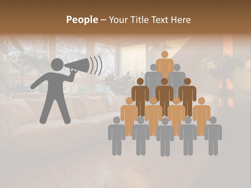 Nobody Parquet Attic PowerPoint Template