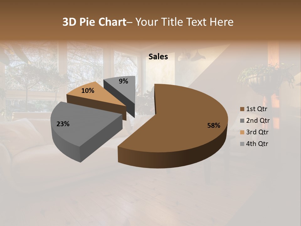 Nobody Parquet Attic PowerPoint Template
