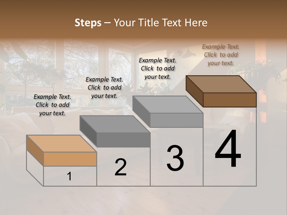 Nobody Parquet Attic PowerPoint Template