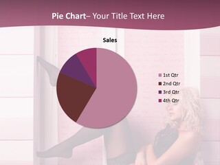 Sensuality One Person People PowerPoint Template