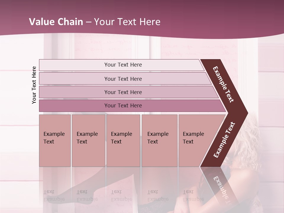 Sensuality One Person People PowerPoint Template