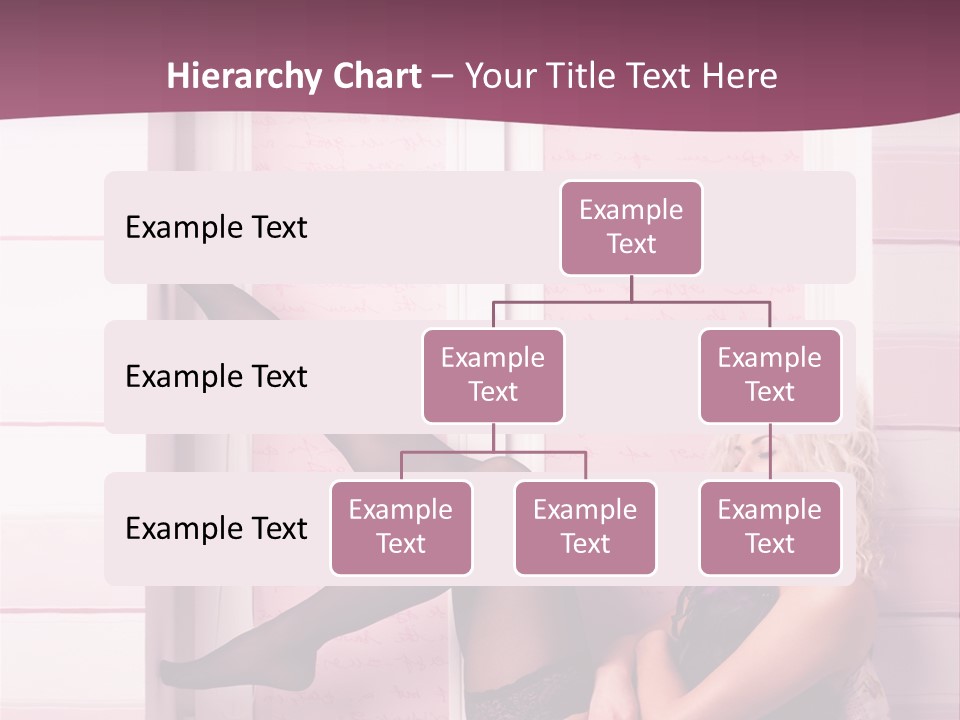 Sensuality One Person People PowerPoint Template