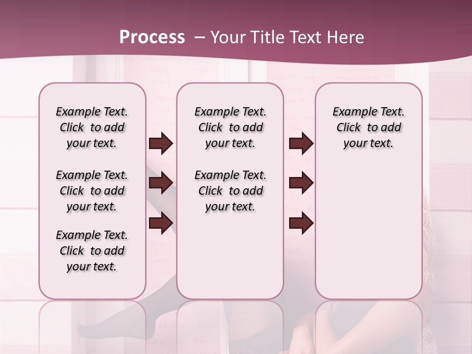 Sensuality One Person People PowerPoint Template