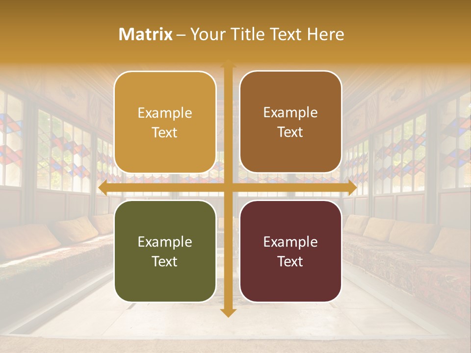 Art Building Indoor PowerPoint Template