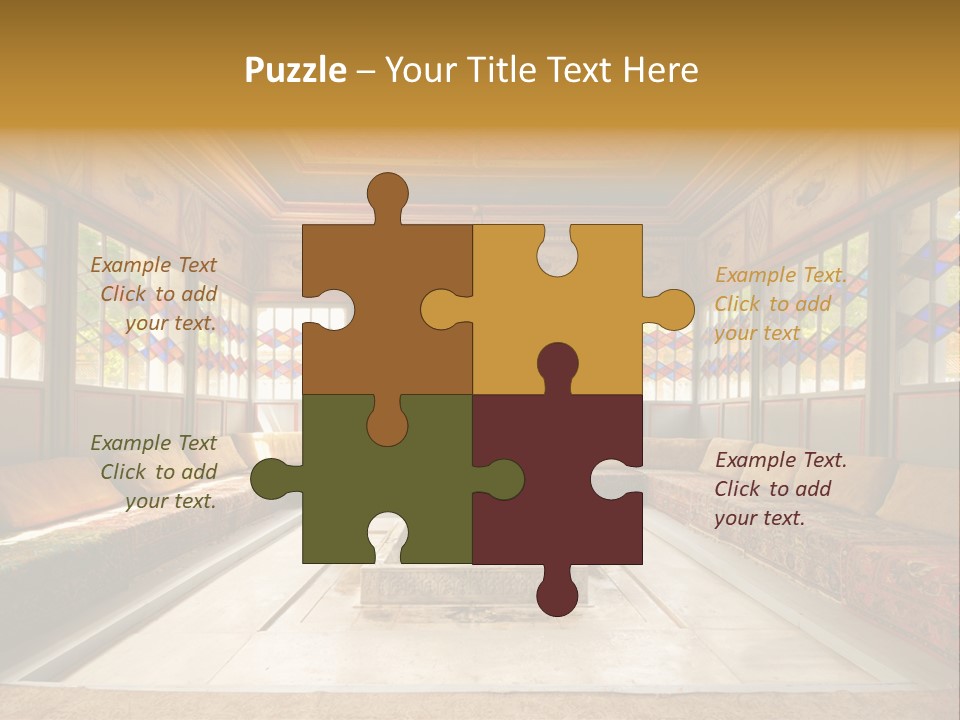 Art Building Indoor PowerPoint Template