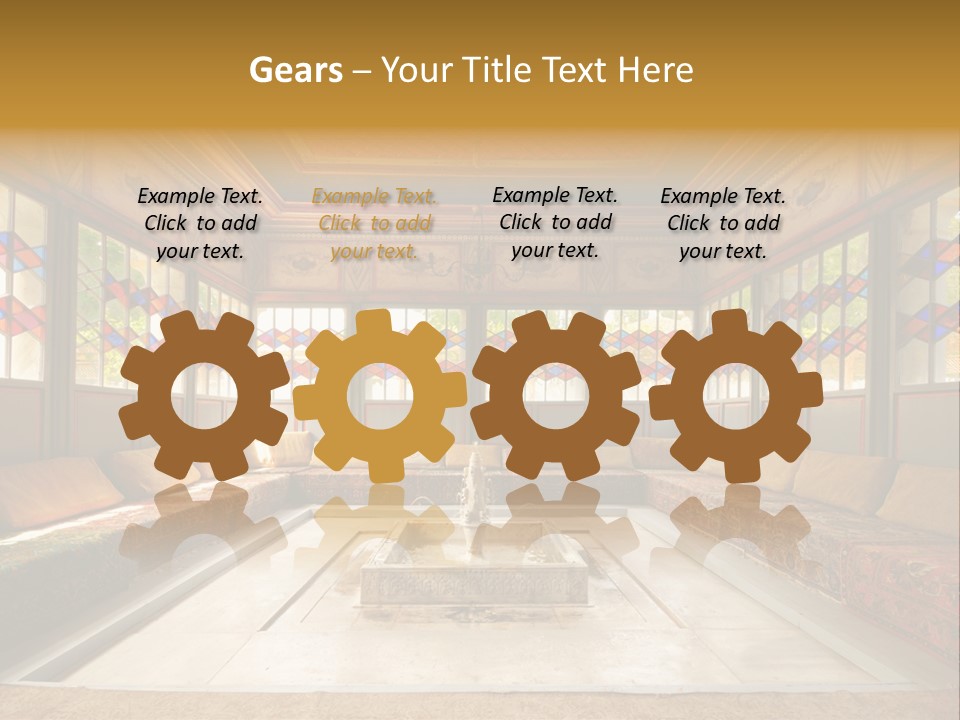 Art Building Indoor PowerPoint Template