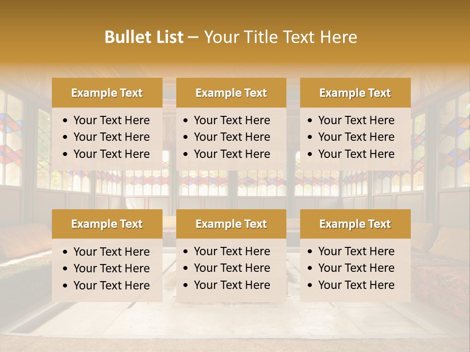 Art Building Indoor PowerPoint Template