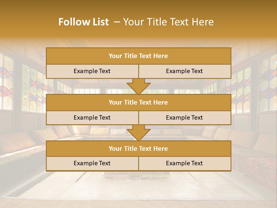 Art Building Indoor PowerPoint Template