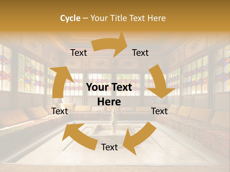 Art Building Indoor PowerPoint Template