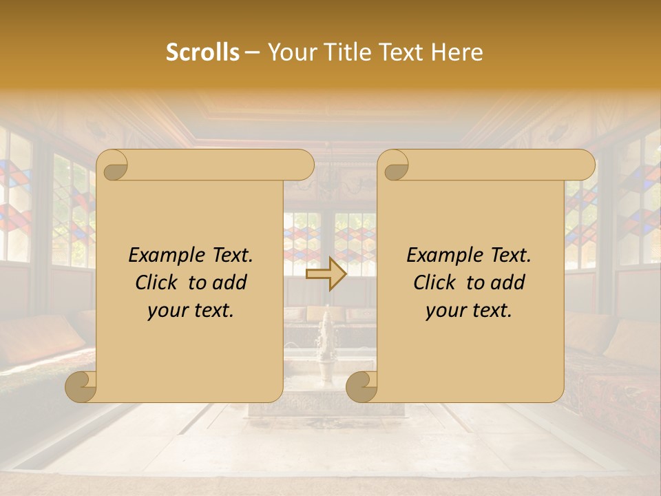 Art Building Indoor PowerPoint Template