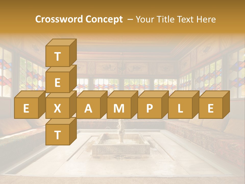 Art Building Indoor PowerPoint Template