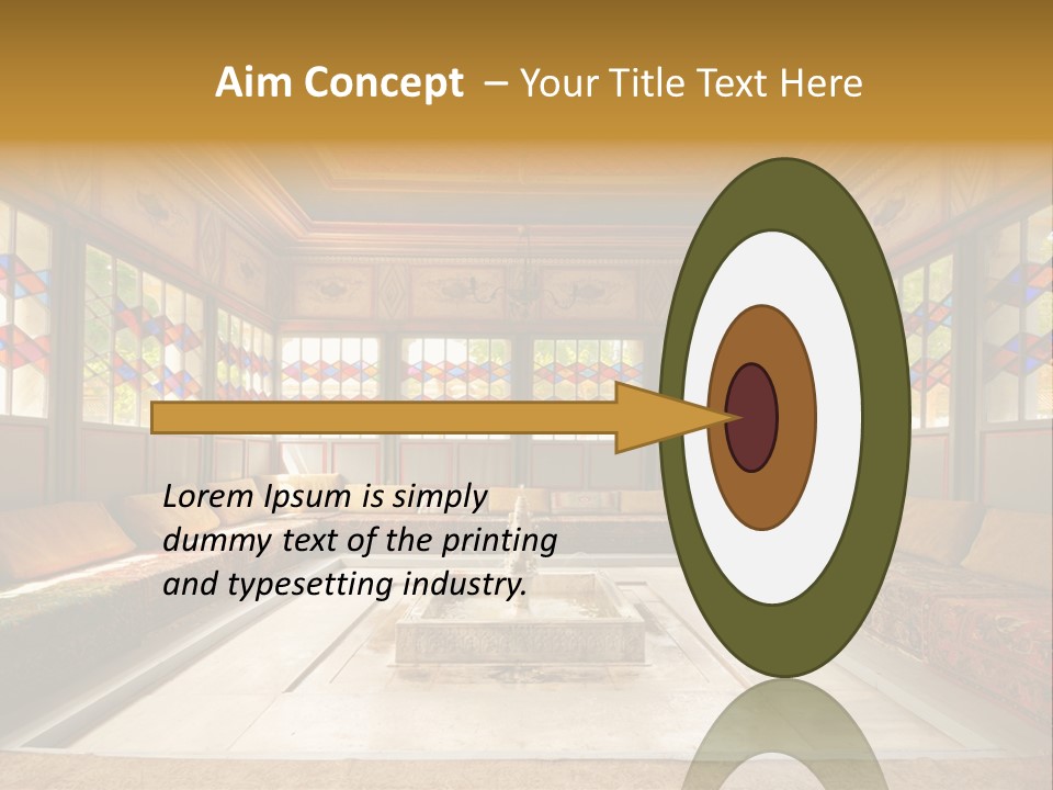 Art Building Indoor PowerPoint Template