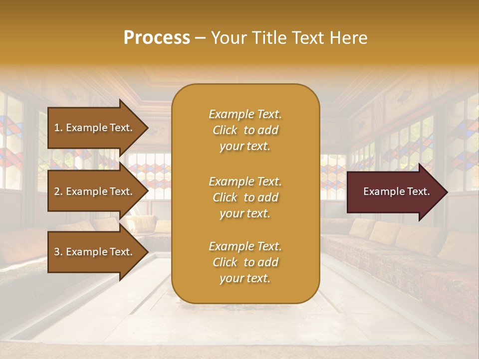 Art Building Indoor PowerPoint Template
