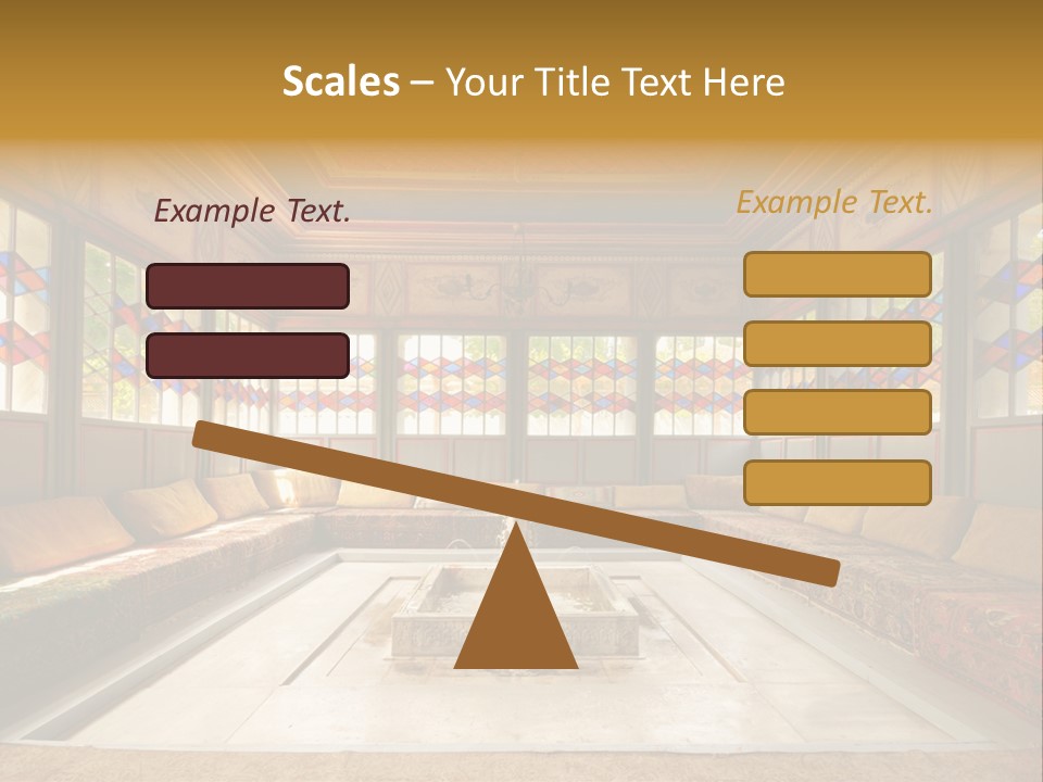 Art Building Indoor PowerPoint Template