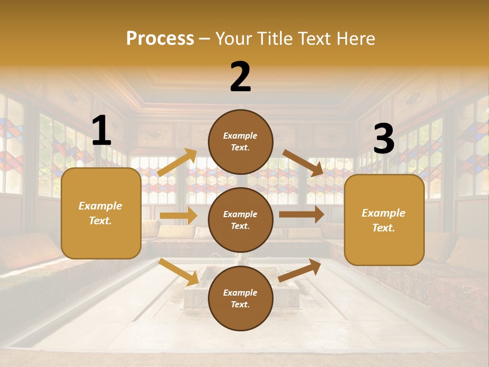 Art Building Indoor PowerPoint Template