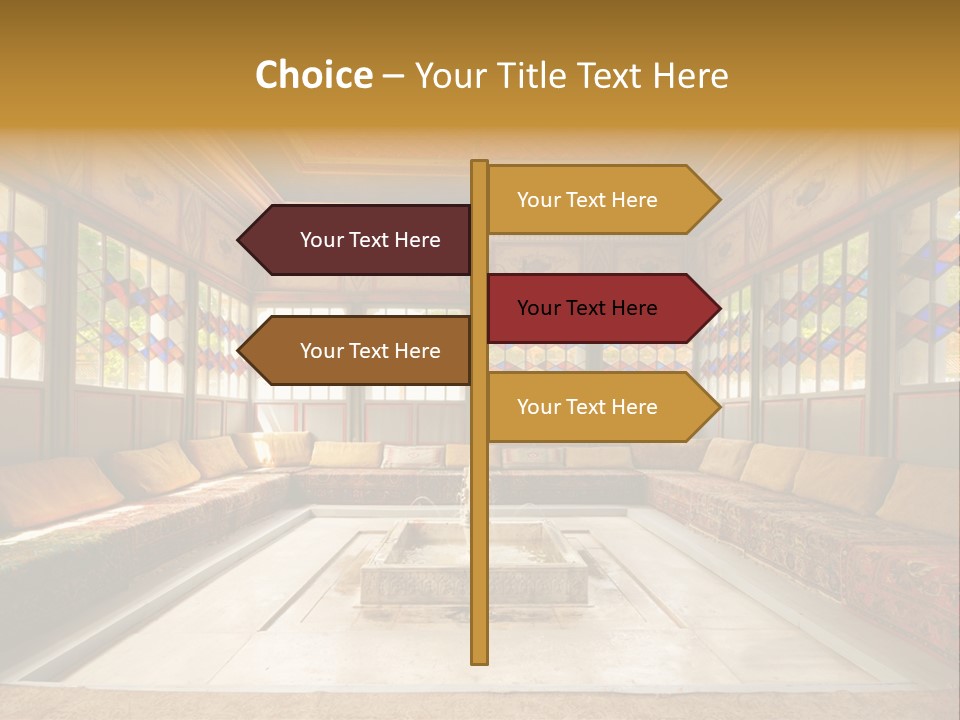 Art Building Indoor PowerPoint Template