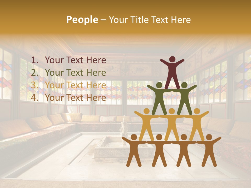 Art Building Indoor PowerPoint Template