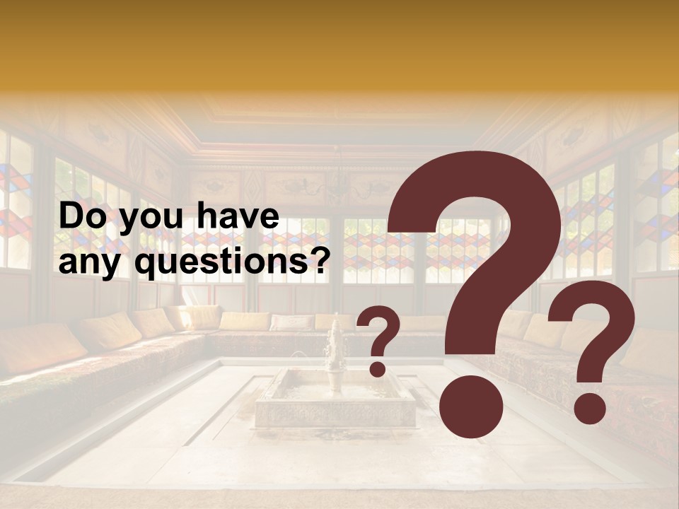 Art Building Indoor PowerPoint Template