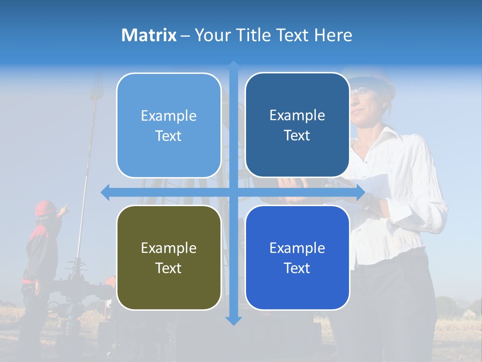 Working Petroleum Success PowerPoint Template