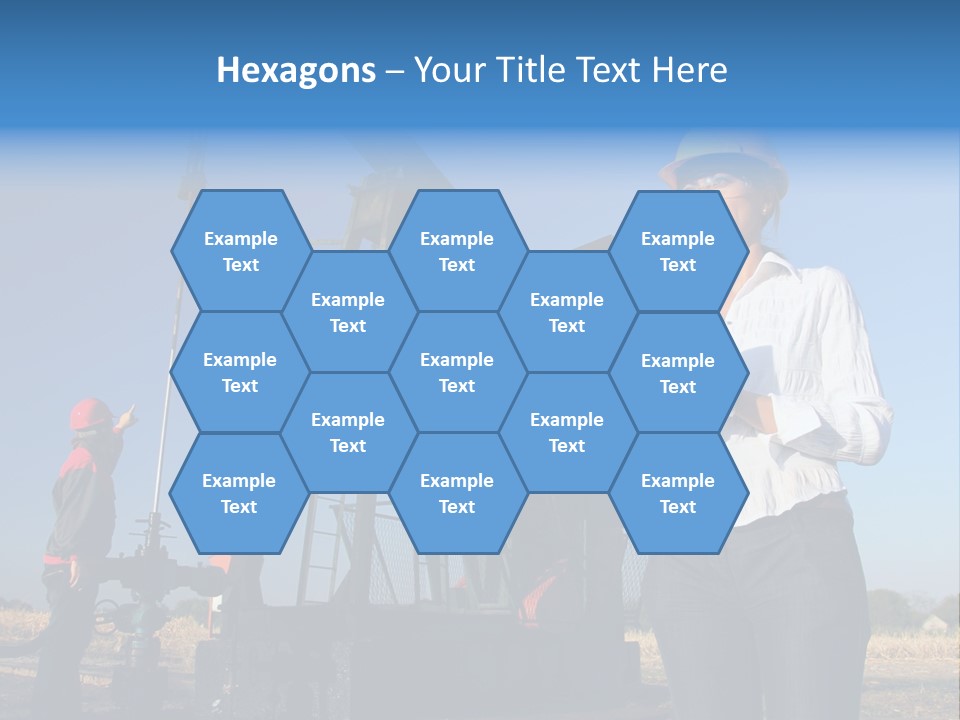 Working Petroleum Success PowerPoint Template