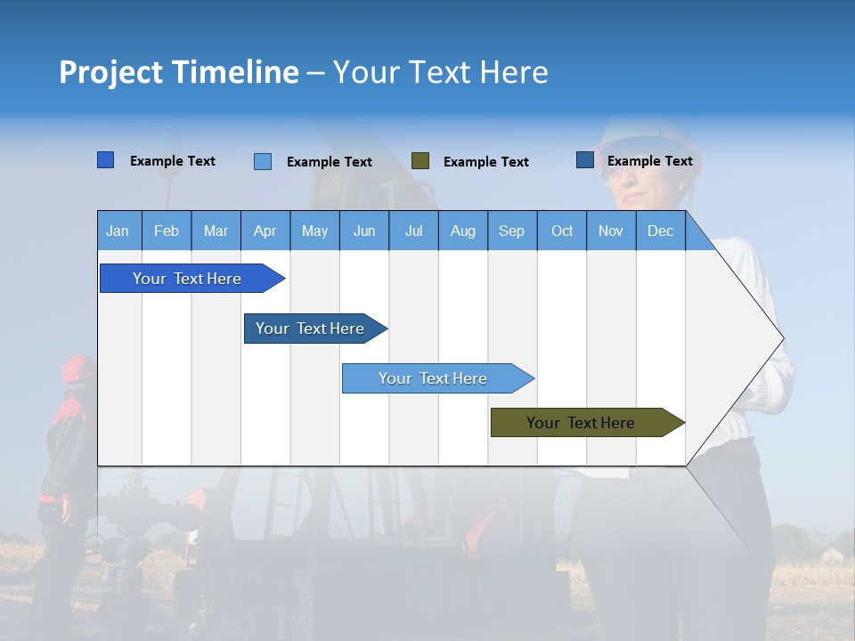 Working Petroleum Success PowerPoint Template