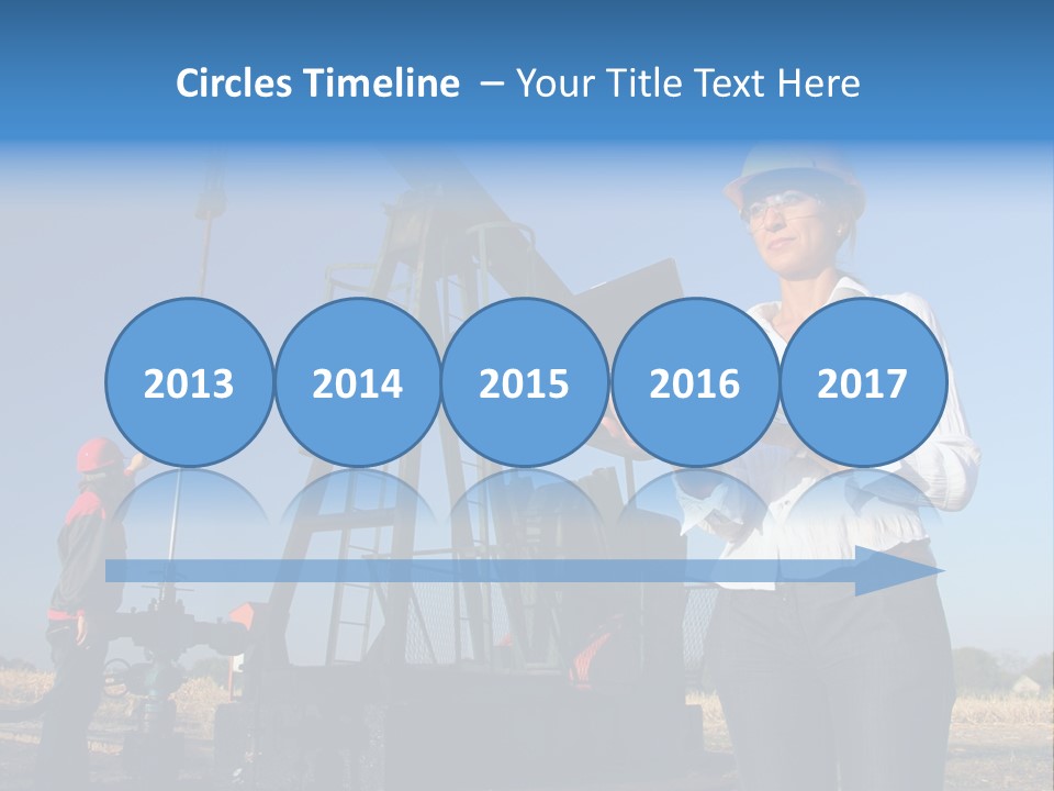 Working Petroleum Success PowerPoint Template