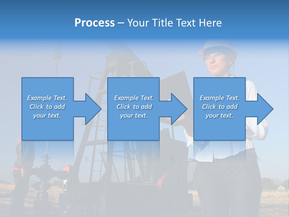Working Petroleum Success PowerPoint Template