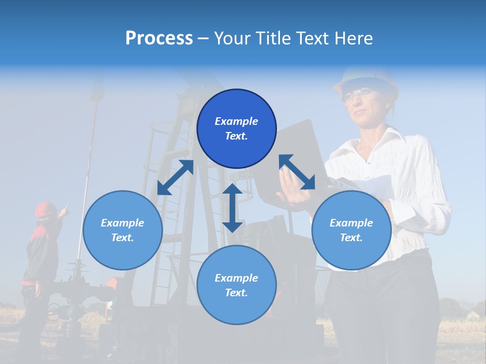 Working Petroleum Success PowerPoint Template