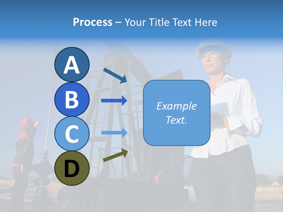 Working Petroleum Success PowerPoint Template