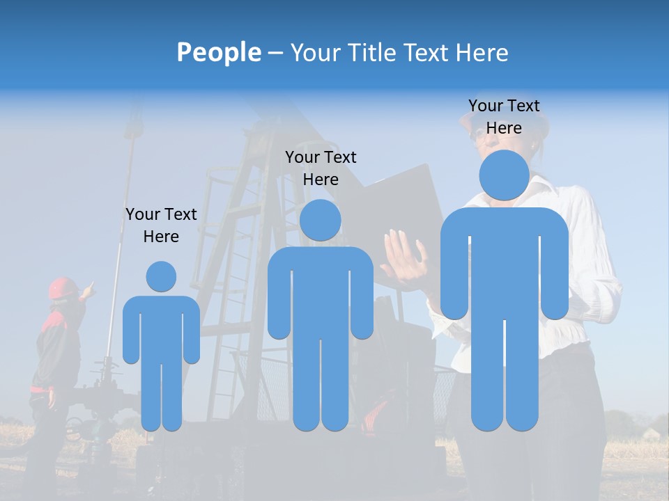 Working Petroleum Success PowerPoint Template
