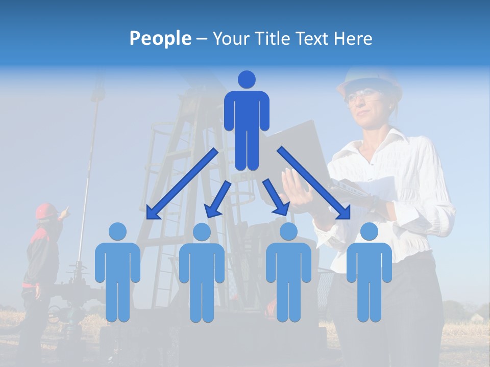 Working Petroleum Success PowerPoint Template