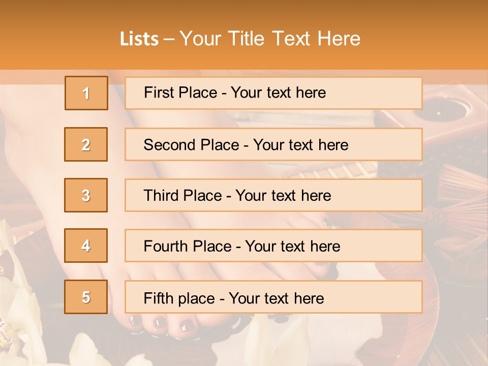 Masseur Health Color PowerPoint Template