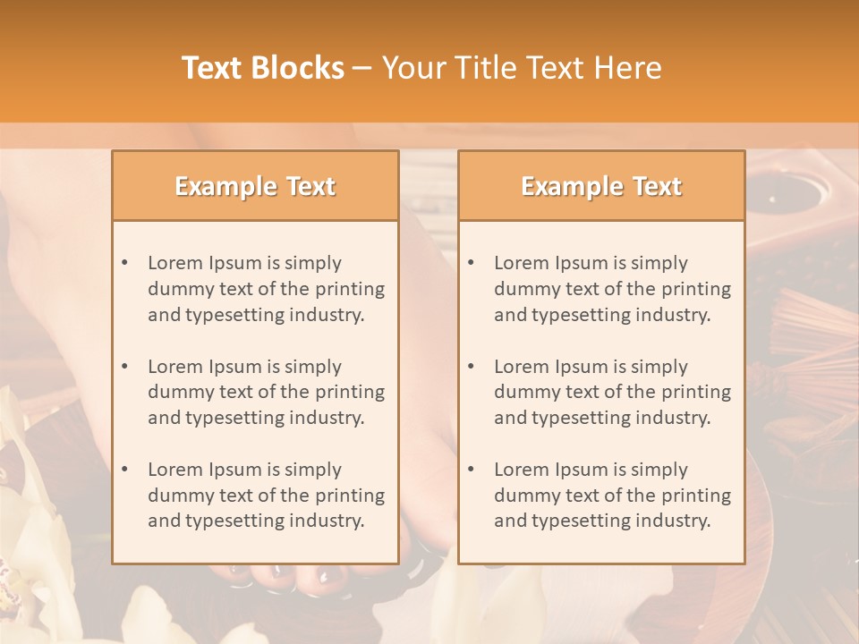 Masseur Health Color PowerPoint Template