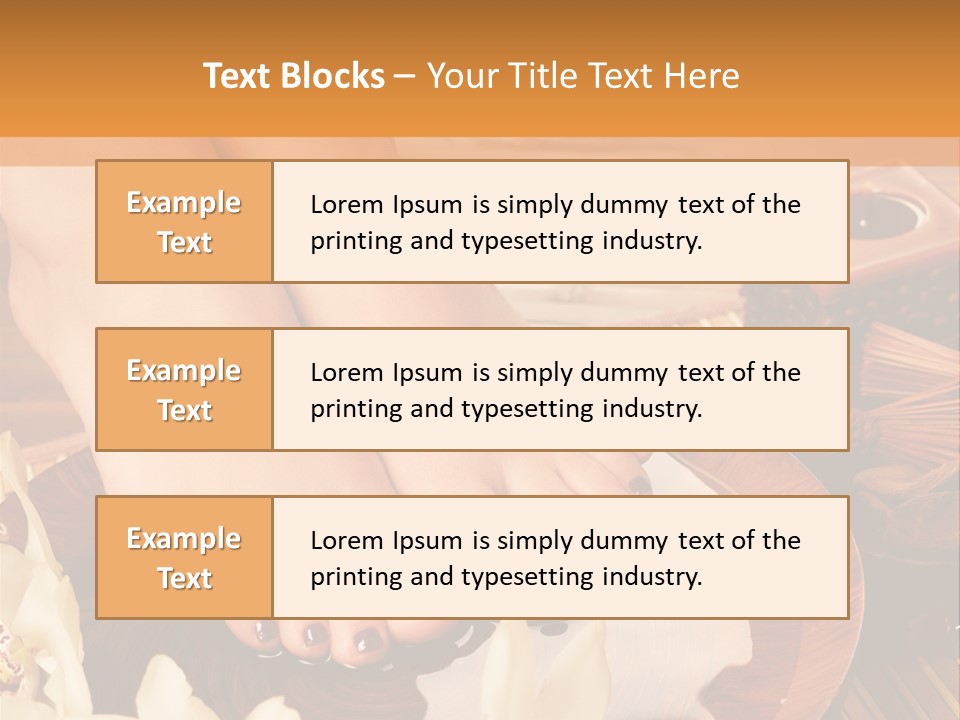 Masseur Health Color PowerPoint Template