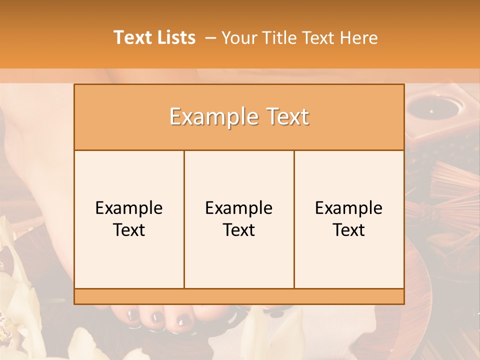 Masseur Health Color PowerPoint Template